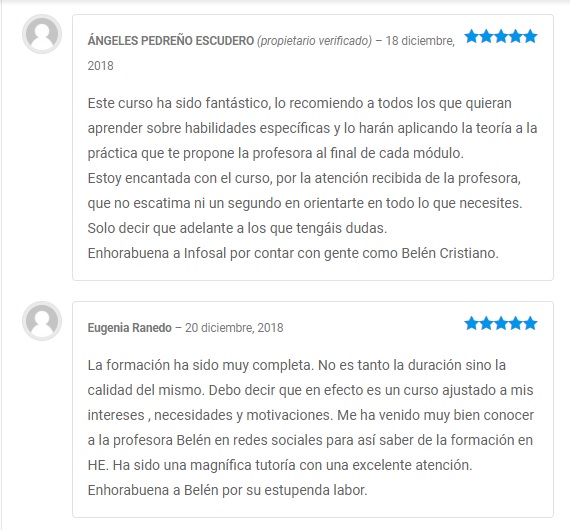 opiniones curso